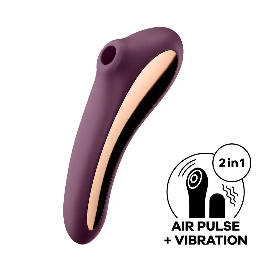 Satisfyer Dual Kiss Vibromasseur à Pression D'air – Image 10
