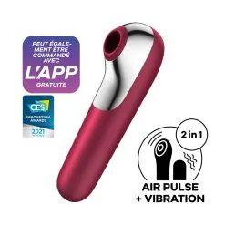 Satisfyer Dual Love Vibromasseur Classique & De Pression D'air