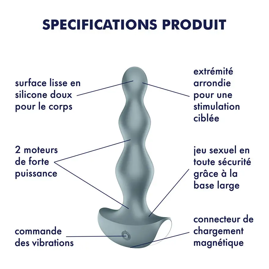 Satisfyer Lolli Plug 2 Plug Anal Vibrant – Image 2