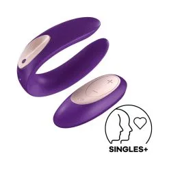 Satisfyer Double Plus Remote Vibromasseur Pour Couples Avec Télécommande