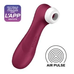 Satisfyer Pro 2 Generation 3 Vibromasseur à Pression D'air Liquid Air Avec App