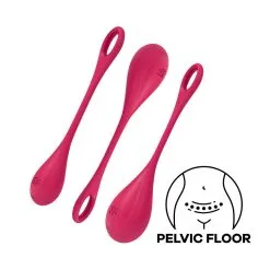 Satisfyer Yoni Power 1 Boules De Geisha Ensemble D'entraînement