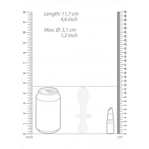 Shots Rocker Plug Anal En Verre 12 Cm – Image 4