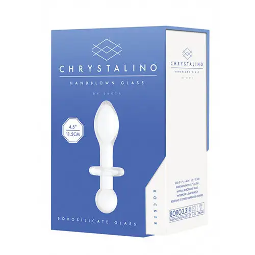 Shots Rocker Plug Anal En Verre 12 Cm – Image 5