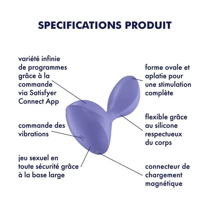 Satisfyer Sweet Seal Plug Anal Vibrant – Image 7