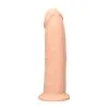 RealRock Gode Réaliste Sans Testicules Blanc 22,8 Cm